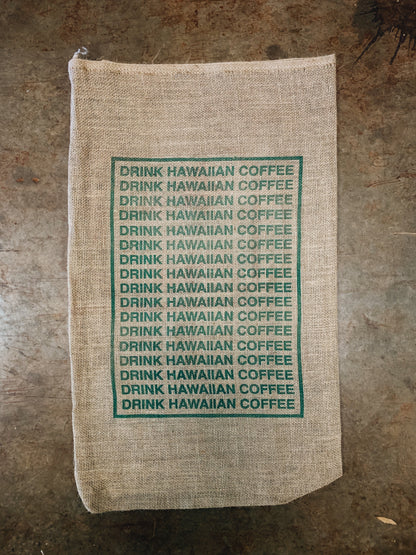 Burlap Sack - Hula Logo